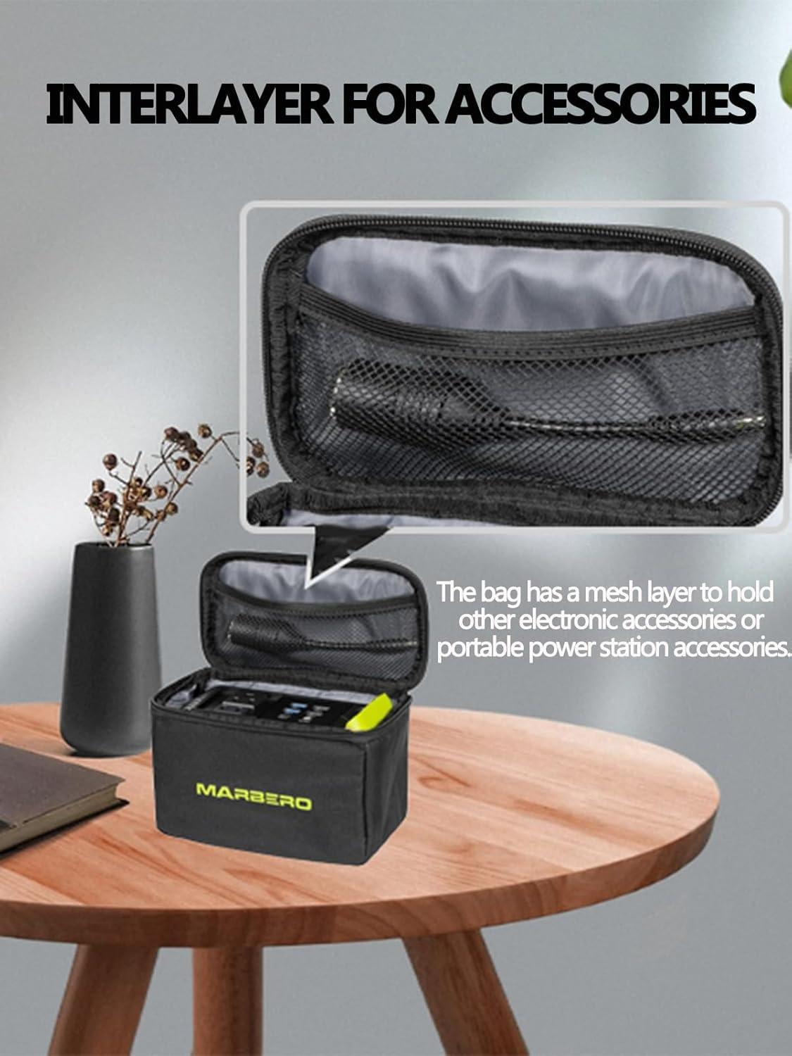 imageCarrying Case for M82 M82MAX Portable Power Station Carrying Bag Water Resistant Easy to Carry Exclusive for MARBERO