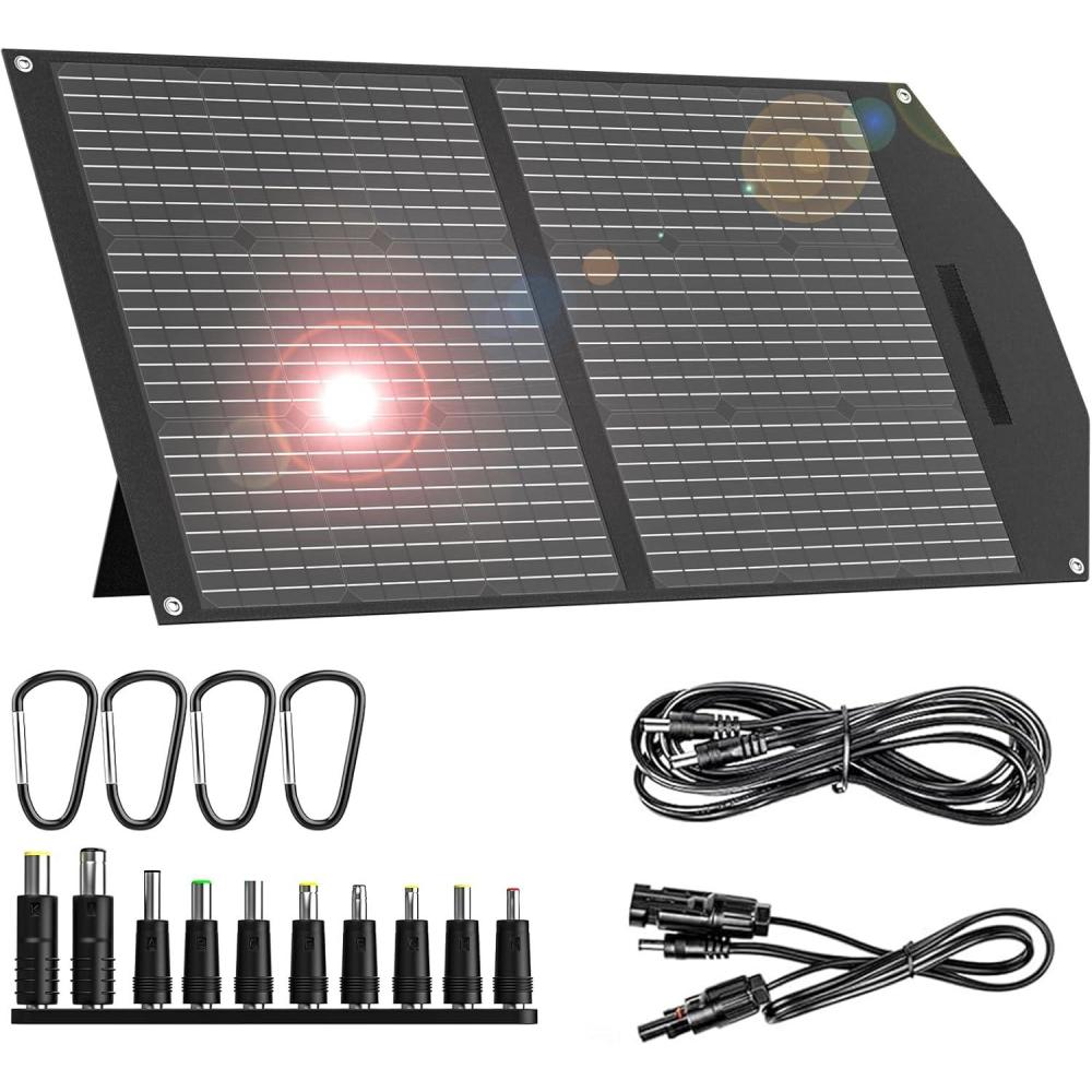 imageMARBERO 47 Inch Solar Powered Fan Kit 15W Solar Panel with 2 Waterproof Fans Intake or Exhaust Air Fan wtih 13 Ft Cable for Outside Backyard Chicken Coops Greenhouses Dog Houses Pet Houses100W 20 x 23 x 18