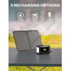 imageMARBERO 200W Portable Power Station 148Wh Camping Solar Generator Laptop Power Bank with AC Outlet 110V DC USB QC30 LED Flashlights for CPAP Home Outdoor Trip Emergency BackupSOLAR GENERATOR M82 WITH 21W SOLAR