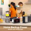 imageMARBERO 200W Portable Power Station 148Wh Camping Solar Generator Laptop Power Bank with AC Outlet 110V DC USB QC30 LED Flashlights for CPAP Home Outdoor Trip Emergency BackupM823 237WH 300W