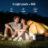imageMARBERO 200W Portable Power Station 148Wh Camping Solar Generator Laptop Power Bank with AC Outlet 110V DC USB QC30 LED Flashlights for CPAP Home Outdoor Trip Emergency BackupSOLAR GENERATOR M823 WITH 60W SOLAR