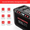 imageMARBERO 200W Portable Power Station 148Wh Camping Solar Generator Laptop Power Bank with AC Outlet 110V DC USB QC30 LED Flashlights for CPAP Home Outdoor Trip Emergency BackupM822 148WH 200W