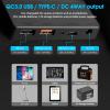 imageMARBERO 21W Portable Solar Panel Foldable Solar Panel Charger IP65 Waterproof Solar Panels 23 High Efficiency Fast Charger USB Ports ampamp DC 18V Output for Camping Outdoor Travel Emergency Cloudy60W 16  14  17