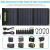 imageMARBERO 21W Portable Solar Panel Foldable Solar Panel Charger IP65 Waterproof Solar Panels 23 High Efficiency Fast Charger USB Ports ampamp DC 18V Output for Camping Outdoor Travel Emergency Cloudy60W 16  14  17