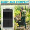 imageMARBERO 21W Portable Solar Panel Foldable Solar Panel Charger IP65 Waterproof Solar Panels 23 High Efficiency Fast Charger USB Ports ampamp DC 18V Output for Camping Outdoor Travel Emergency Cloudy100W 20 x 23 x 18