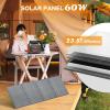 imageMARBERO 296Wh Portable Power Station with Solar Panel 60W Included Solar Generator with AC Outlets 300W Pure Sine Wave with Foldable Panel Set Power Bank for Camping Outdoor RV Home Emergency