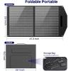 imageMARBERO 47 Inch Solar Powered Fan Kit 15W Solar Panel with 2 Waterproof Fans Intake or Exhaust Air Fan wtih 13 Ft Cable for Outside Backyard Chicken Coops Greenhouses Dog Houses Pet Houses100W 20 x 23 x 18