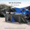 imageMARBERO 47 Inch Solar Powered Fan Kit 15W Solar Panel with 2 Waterproof Fans Intake or Exhaust Air Fan wtih 13 Ft Cable for Outside Backyard Chicken Coops Greenhouses Dog Houses Pet Houses200W 1723175 INCHES