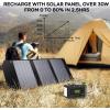 imageMARBERO 88Wh Portable Power Station 24000mAh Camping Solar Generator with 21W Solar Panel for CPAP Home Camping Emergency Backup