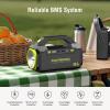 imageMARBERO PL60 Portable Power Station 888Wh with AC Outlet  227lb UltraLight Power Bank Fast Charging USBC 60W PD Builtin LED Flashlight for Backpacking ampamp EmergencyPL60AAC88Wh