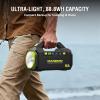 imageMARBERO PL60 Portable Power Station 888Wh with AC Outlet  227lb UltraLight Power Bank Fast Charging USBC 60W PD Builtin LED Flashlight for Backpacking ampamp EmergencyPL60AAC88Wh