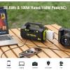 imageMARBERO PL60 Portable Power Station 888Wh with AC Outlet  227lb UltraLight Power Bank Fast Charging USBC 60W PD Builtin LED Flashlight for Backpacking ampamp EmergencyPL60AAC88Wh