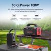 imageMARBERO PL60 Portable Power Station 888Wh with AC Outlet  227lb UltraLight Power Bank Fast Charging USBC 60W PD Builtin LED Flashlight for Backpacking ampamp EmergencyPL60AXAC222Wh