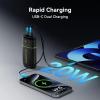 imageMARBERO Portable Charger 10000mAh Mini Power Bank USB C inampampout Fast Charging Battery Pack Compact External Phone Powerbank Compatible with iPhone 16 15 14 13 12 Samsung S22 S21 Google AirPods iPad etcBlack