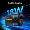 imageMARBERO Portable Charger 10000mAh Mini Power Bank USB C inampampout Fast Charging Battery Pack Compact External Phone Powerbank Compatible with iPhone 16 15 14 13 12 Samsung S22 S21 Google AirPods iPad etcBlack