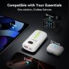 imageMARBERO Portable Charger 10000mAh Mini Power Bank USB C inampampout Fast Charging Battery Pack Compact External Phone Powerbank Compatible with iPhone 16 15 14 13 12 Samsung S22 S21 Google AirPods iPad etcWhite