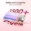 imageMARBERO Portable Charger 10000mAh Mini Power Bank USB C inampampout Fast Charging Battery Pack Compact External Phone Powerbank Compatible with iPhone 16 15 14 13 12 Samsung S22 S21 Google AirPods iPad etcPink