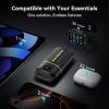 imageMARBERO Portable Charger 10000mAh Mini Power Bank USB C inampampout Fast Charging Battery Pack Compact External Phone Powerbank Compatible with iPhone 16 15 14 13 12 Samsung S22 S21 Google AirPods iPad etcBlack