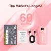 imageMARBERO Portable Charger 10000mAh Mini Power Bank USB C inampampout Fast Charging Battery Pack Compact External Phone Powerbank Compatible with iPhone 16 15 14 13 12 Samsung S22 S21 Google AirPods iPad etcPink
