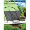 imageMARBERO Portable Power Station 150Wh Camping Solar Generator Laptop Charger Power Bank with AC Outlet 110V 150W Peak with 4USB 4DC Ports LED Flashlights for CPAP Home Camping Hurricane EmergencySOLAR GENERATOR M270 WITH 30W SOLAR