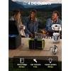 imageMARBERO Portable Power Station 150Wh Camping Solar Generator Laptop Charger Power Bank with AC Outlet 110V 150W Peak with 4USB 4DC Ports LED Flashlights for CPAP Home Camping Hurricane EmergencyM270 150WH 100W