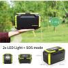 imageMARBERO Portable Power Station 150Wh Camping Solar Generator Laptop Charger Power Bank with AC Outlet 110V 150W Peak with 4USB 4DC Ports LED Flashlights for CPAP Home Camping Hurricane EmergencyM440 222WH 200W