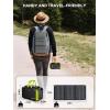 imageMARBERO Portable Power Station 150Wh Camping Solar Generator Laptop Charger Power Bank with AC Outlet 110V 150W Peak with 4USB 4DC Ports LED Flashlights for CPAP Home Camping Hurricane EmergencySOLAR GENERATOR M270 WITH 30W SOLAR