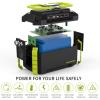 imageMARBERO Portable Power Station 150Wh Camping Solar Generator Laptop Charger Power Bank with AC Outlet 110V 150W Peak with 4USB 4DC Ports LED Flashlights for CPAP Home Camping Hurricane EmergencyM440 222WH 200W