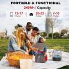 imageMARBERO Portable Power Station 240Wh 350W Peak Camping Portable Power Bank with AC Outlet 110V3USB A 2USB C 2AC2DC Solar Generator for Outdoor Travel Home Emergency HurricaneM638237Wh300W