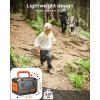 imageMARBERO Portable Power Station 240Wh 350W Peak Camping Portable Power Bank with AC Outlet 110V3USB A 2USB C 2AC2DC Solar Generator for Outdoor Travel Home Emergency HurricaneM13888Wh100W