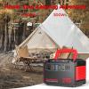 imageMARBERO Portable Power Station 240Wh 350W Peak Camping Portable Power Bank with AC Outlet 110V3USB A 2USB C 2AC2DC Solar Generator for Outdoor Travel Home Emergency HurricaneSolar GeneratorM638SL60