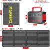 imageMARBERO Portable Power Station 240Wh 350W Peak Camping Portable Power Bank with AC Outlet 110V3USB A 2USB C 2AC2DC Solar Generator for Outdoor Travel Home Emergency HurricaneSolar GeneratorM638SL60