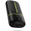 imageMARBERO Portable Charger 10000mAh Mini Power Bank USB C inampampout Fast Charging Battery Pack Compact External Phone Powerbank Compatible with iPhone 16 15 14 13 12 Samsung S22 S21 Google AirPods iPad etcBlack