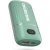 imageMARBERO Portable Charger 10000mAh Mini Power Bank USB C inampampout Fast Charging Battery Pack Compact External Phone Powerbank Compatible with iPhone 16 15 14 13 12 Samsung S22 S21 Google AirPods iPad etcGreen
