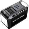 imageMARBERO Portable Power Bank with AC Outlet Peak 120W110V Portable Laptop Battery Bank 24000mAh Charger Power Supply with AC Outlet Power Station for Outdoor Camping Home Office Hurricane EmergencyM82S 888Wh 80W