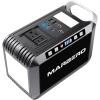 imageMARBERO Portable Power Bank with AC Outlet Peak 120W110V Portable Laptop Battery Bank 24000mAh Charger Power Supply with AC Outlet Power Station for Outdoor Camping Home Office Hurricane EmergencyM822S200W40000mAh