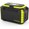 imageMARBERO Portable Power Station 150Wh Camping Solar Generator Laptop Charger Power Bank with AC Outlet 110V 150W Peak with 4USB 4DC Ports LED Flashlights for CPAP Home Camping Hurricane EmergencyM440 222WH 200W