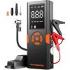imagePortable Car Jump Starter with Air Compressor 4500A 12V MARBERO Portable Car Battery Booster Pack 10L Gas8L Diesel 150PSI Auto Off Tire Inflator Jump Box with Digital Screen Flashlight Power BankMd01
