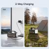 imageMARBERO Power Bank 60000mAh Portable Power Station 222Wh with 60W PD Fast Charge ampamp LED Light for Home Backup Outdoor Camping RV Travel and Emergency Power SupplyPL60DSDC1776Wh