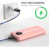 imageMARBERO 10000mAh Portable Charger UltraSlim Power Bank with USBC 5V2A Fast Charging Input ampamp Output Compatible with Smartphone Ipad Laptop BlackV18Pink4