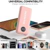 imageMARBERO 10000mAh Portable Charger UltraSlim Power Bank with USBC 5V2A Fast Charging Input ampamp Output Compatible with Smartphone Ipad Laptop BlackV18Pink4