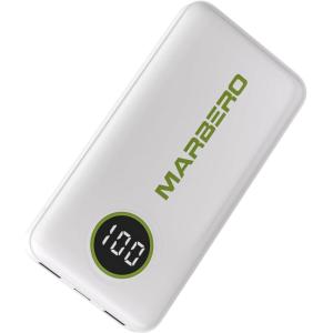 imageMARBERO 10000mAh Portable Charger UltraSlim Power Bank with USBC 5V2A Fast Charging Input ampamp Output Compatible with Smartphone Ipad Laptop BlackV18White4