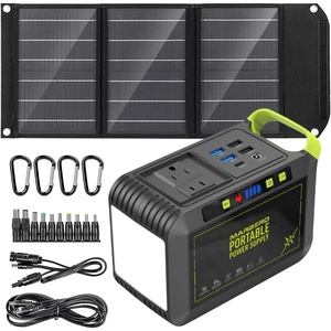 image:imageMARBERO Solar Generator M82 with Foldable Solar Panel 30W Set for Home Backup Outdoor Emergency RV Van Hunting